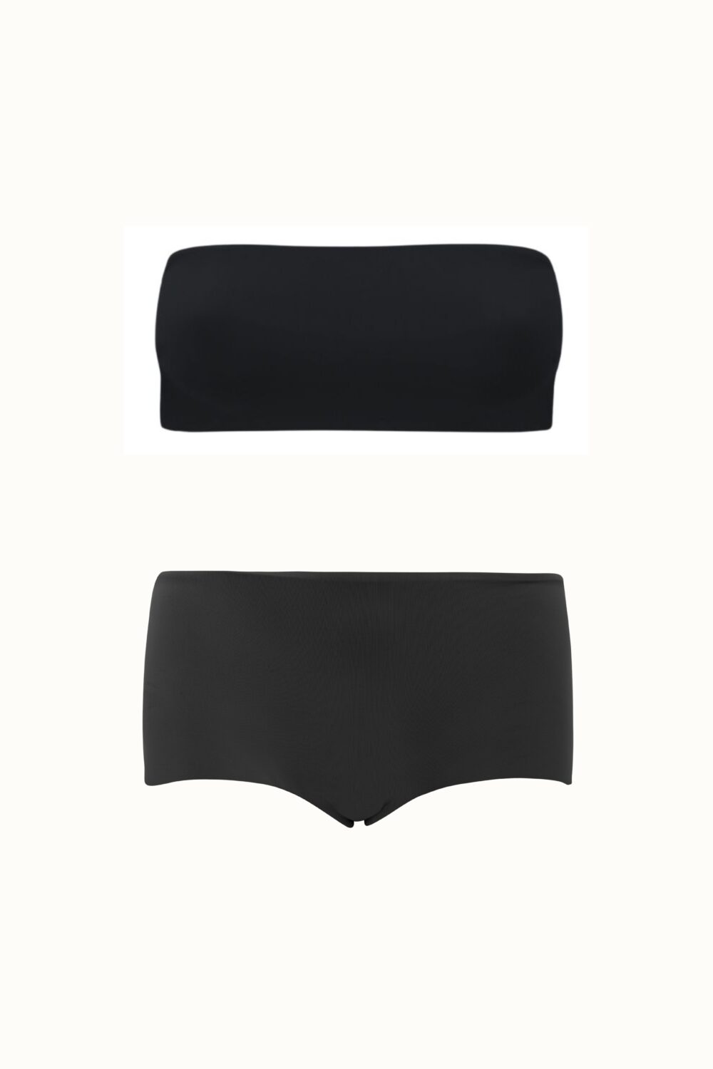 Short Under Cintura Baixa Preto