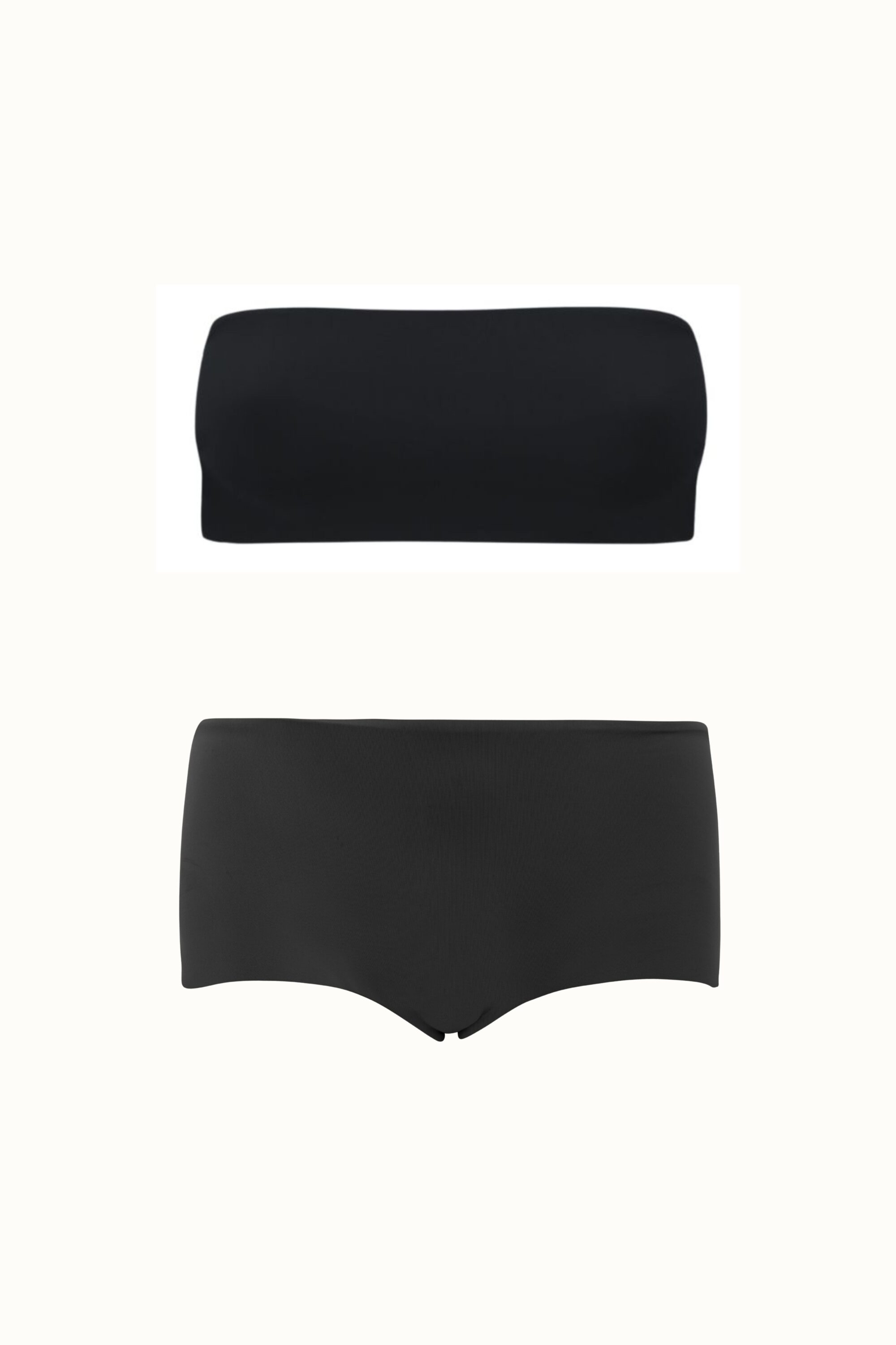 Short Under Cintura Baixa Preto