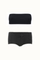 Short Under Cintura Baixa Preto
