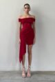 Vestido Tule Sky Vermelho