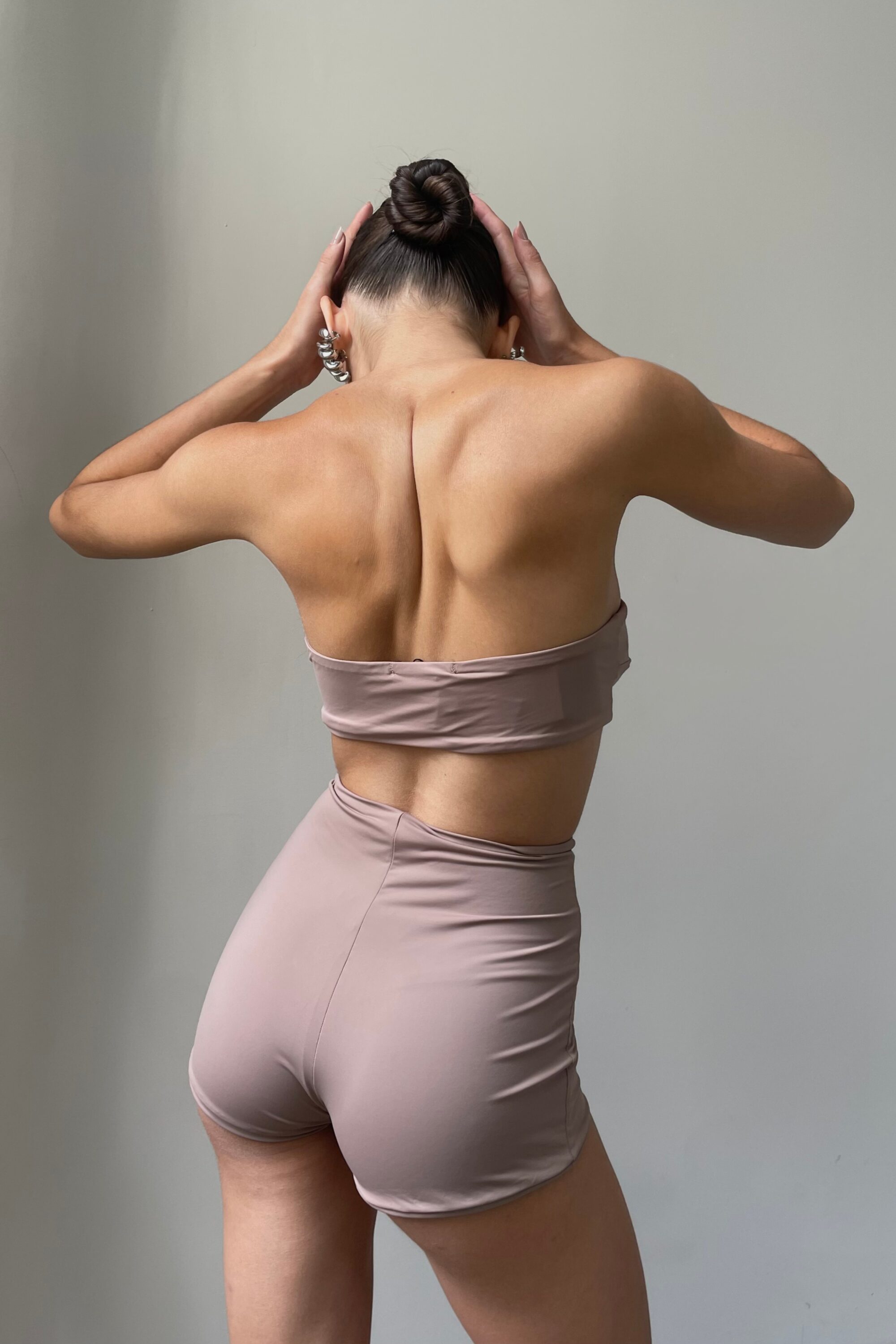 Short Under Cintura Alta Nude - Image 5