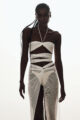 Top Cruzado Tule Off White