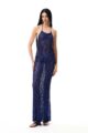 Vestido Crystal Azul Royal