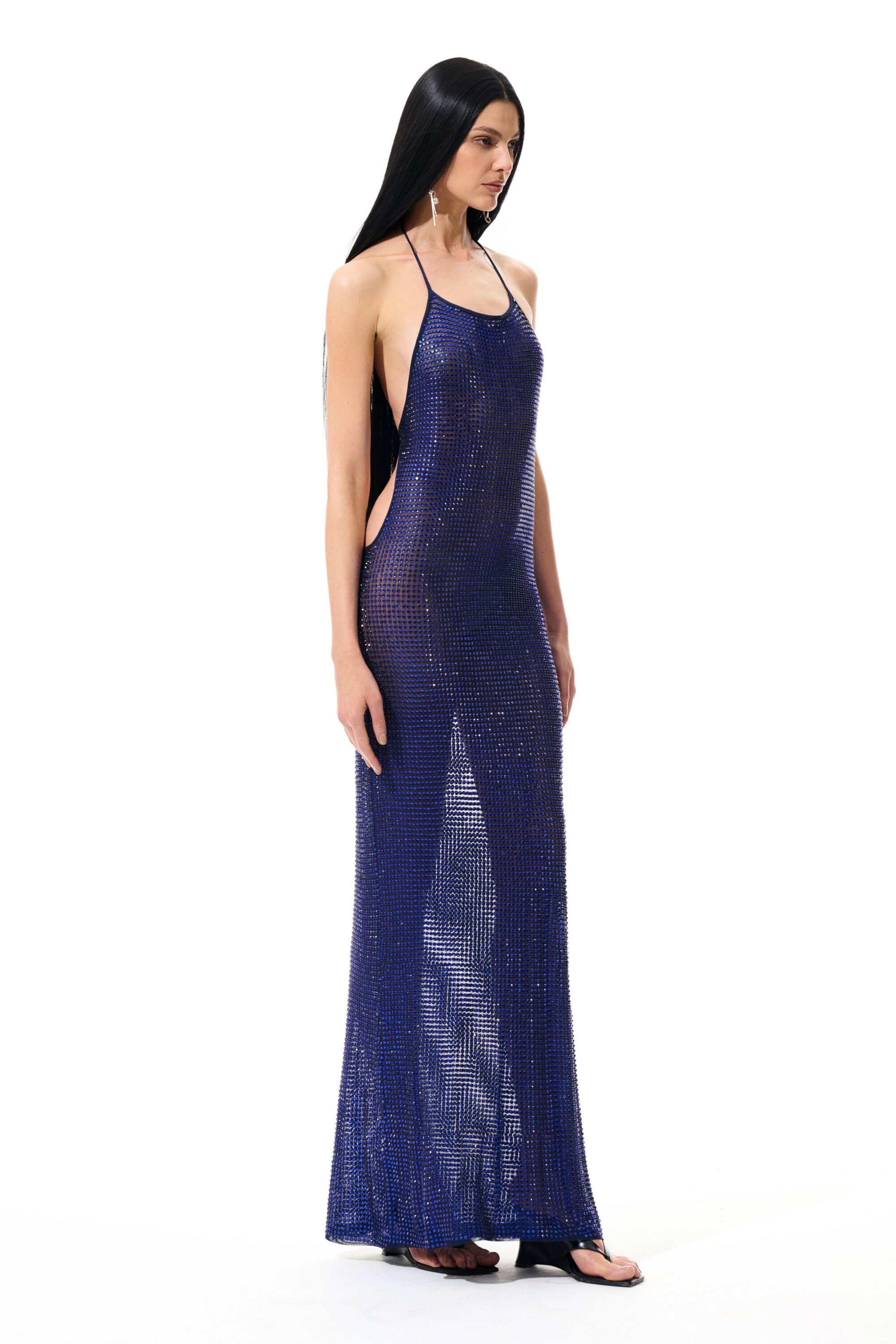 Vestido Crystal Azul Royal - Image 2