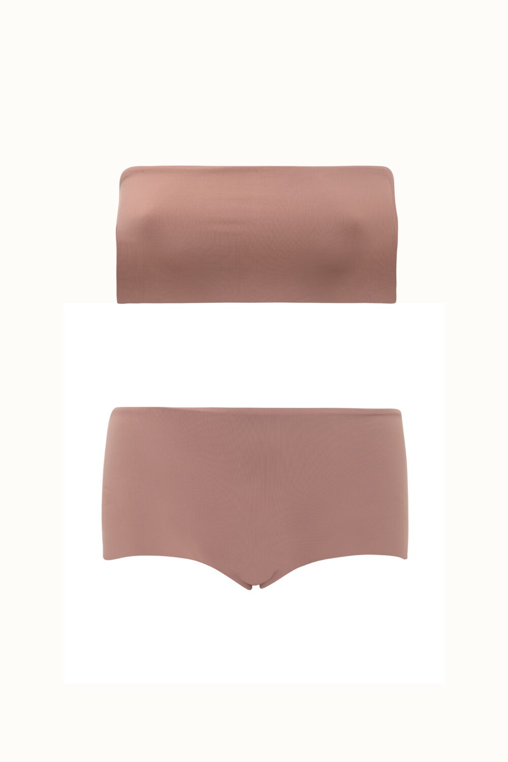 Short Under Cintura Baixa Nude
