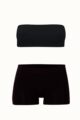 Short Under Cintura Alta Preto