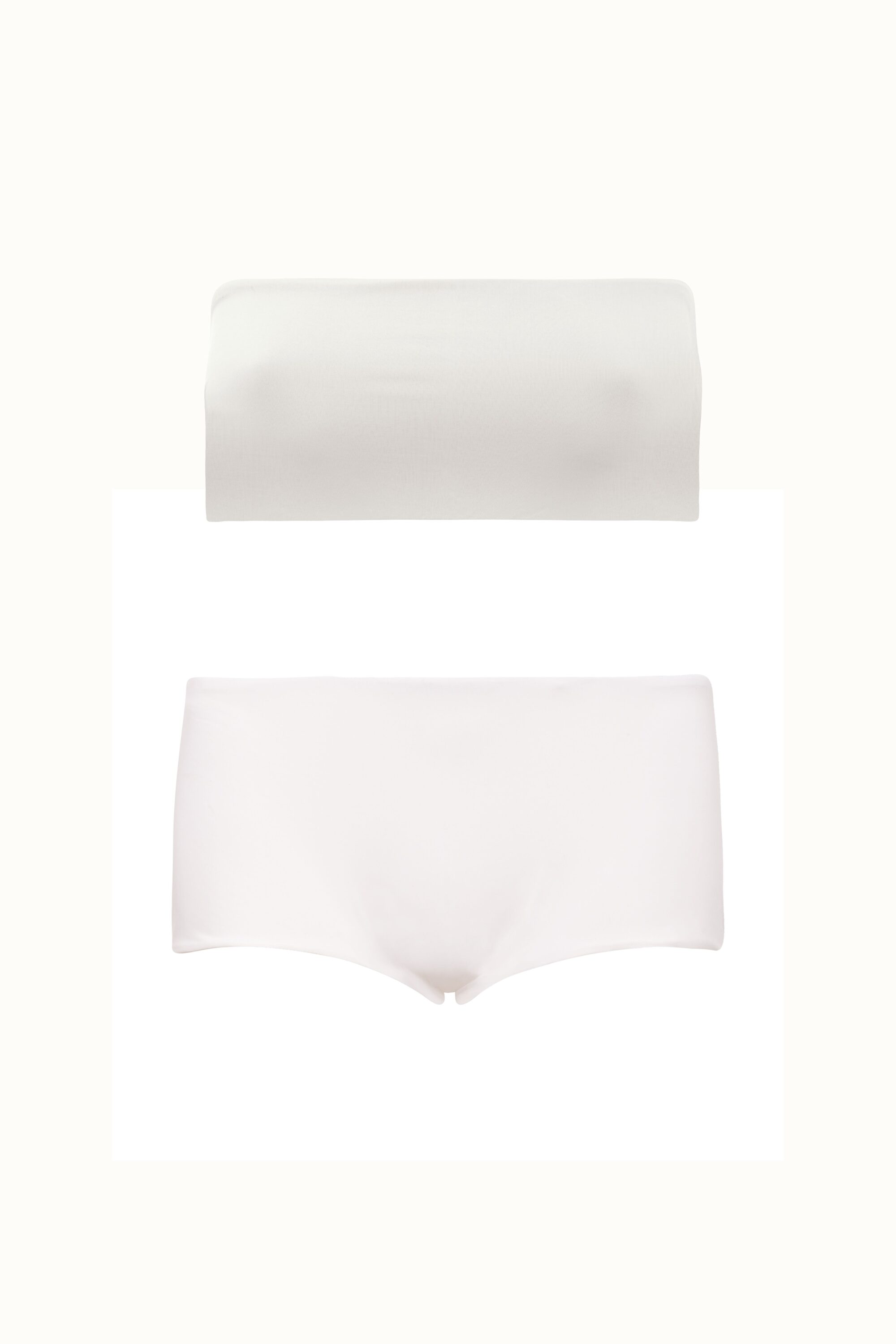 Short Under Cintura Baixa Off White