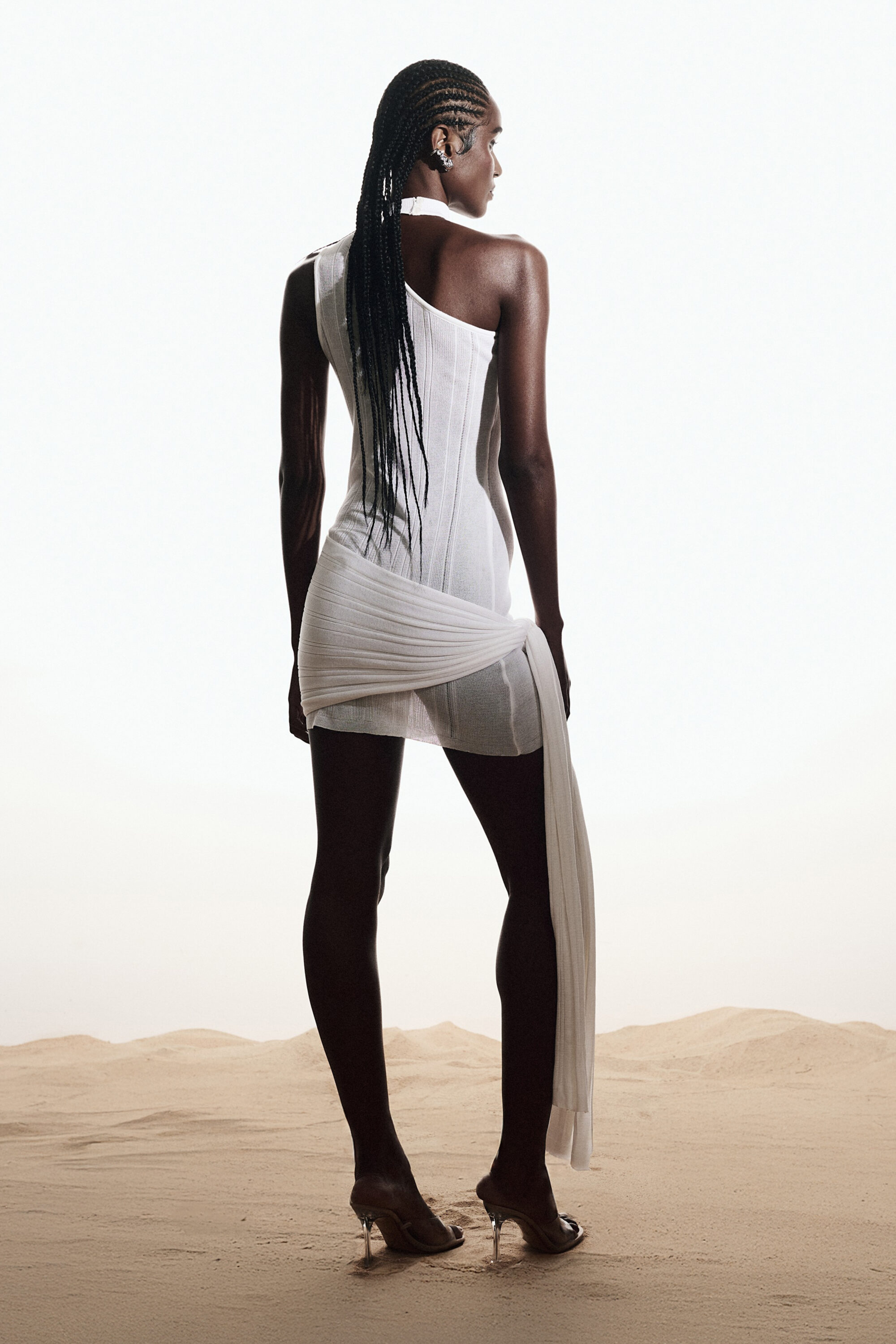 Vestido Tricot Off White - Image 4