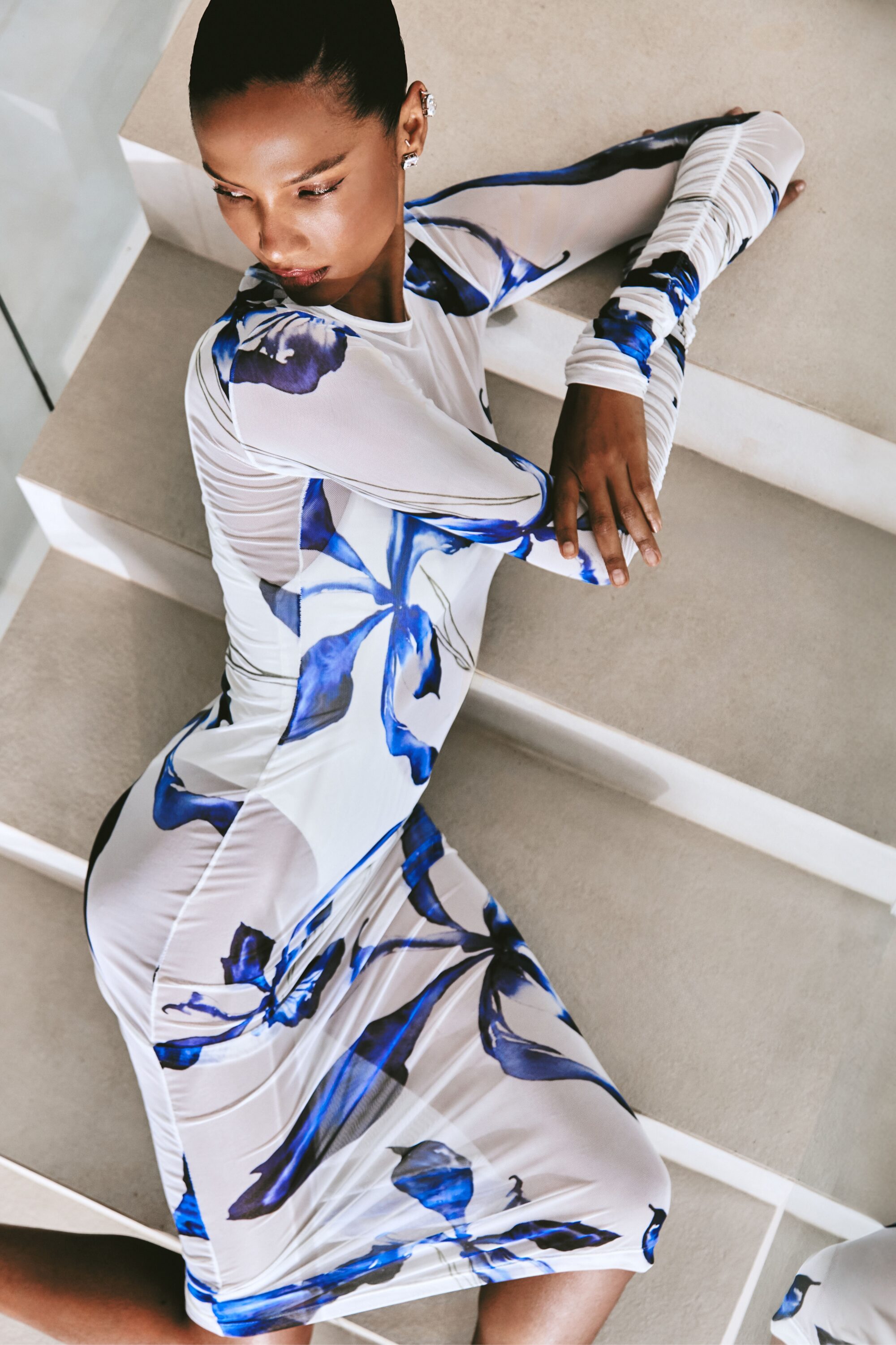 Vestido Midi Tule Blue Orchid - Image 5