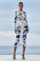 Vestido Midi Tule Blue Orchid