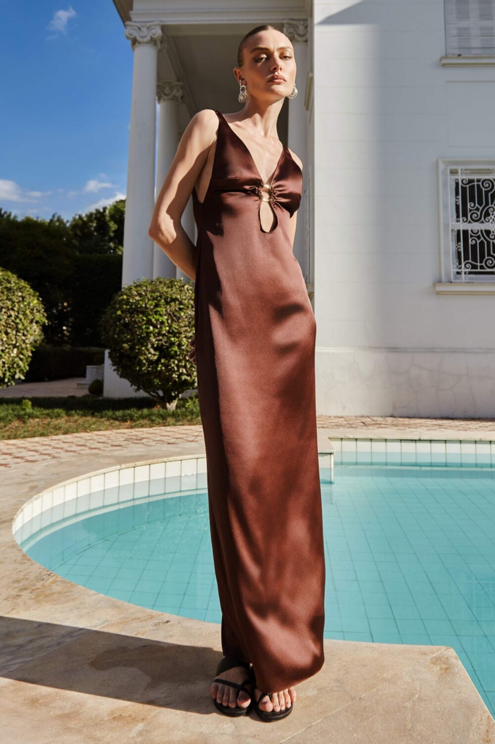 Vestido Misty Café