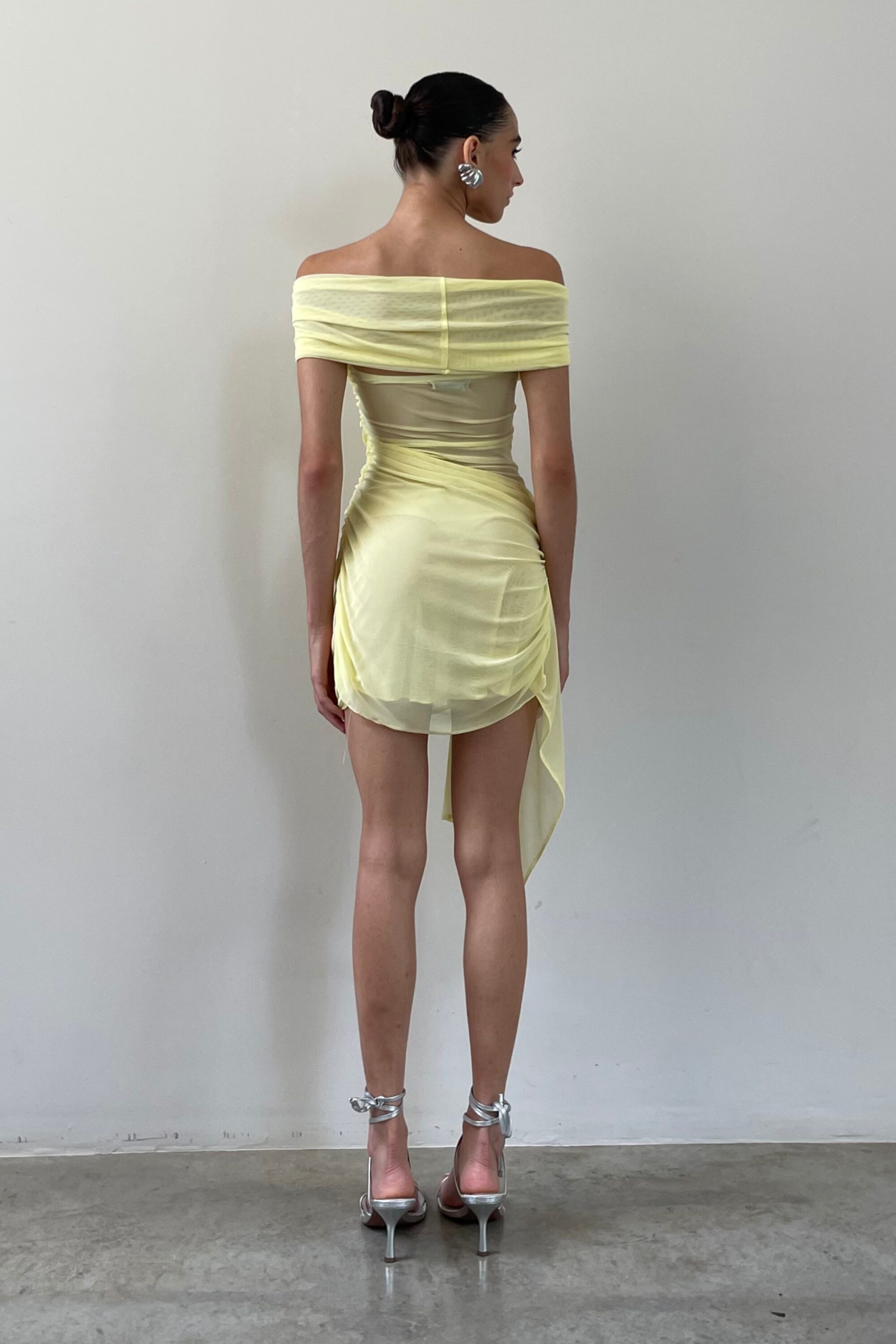 Vestido Tule Sky Amarelo - Image 6