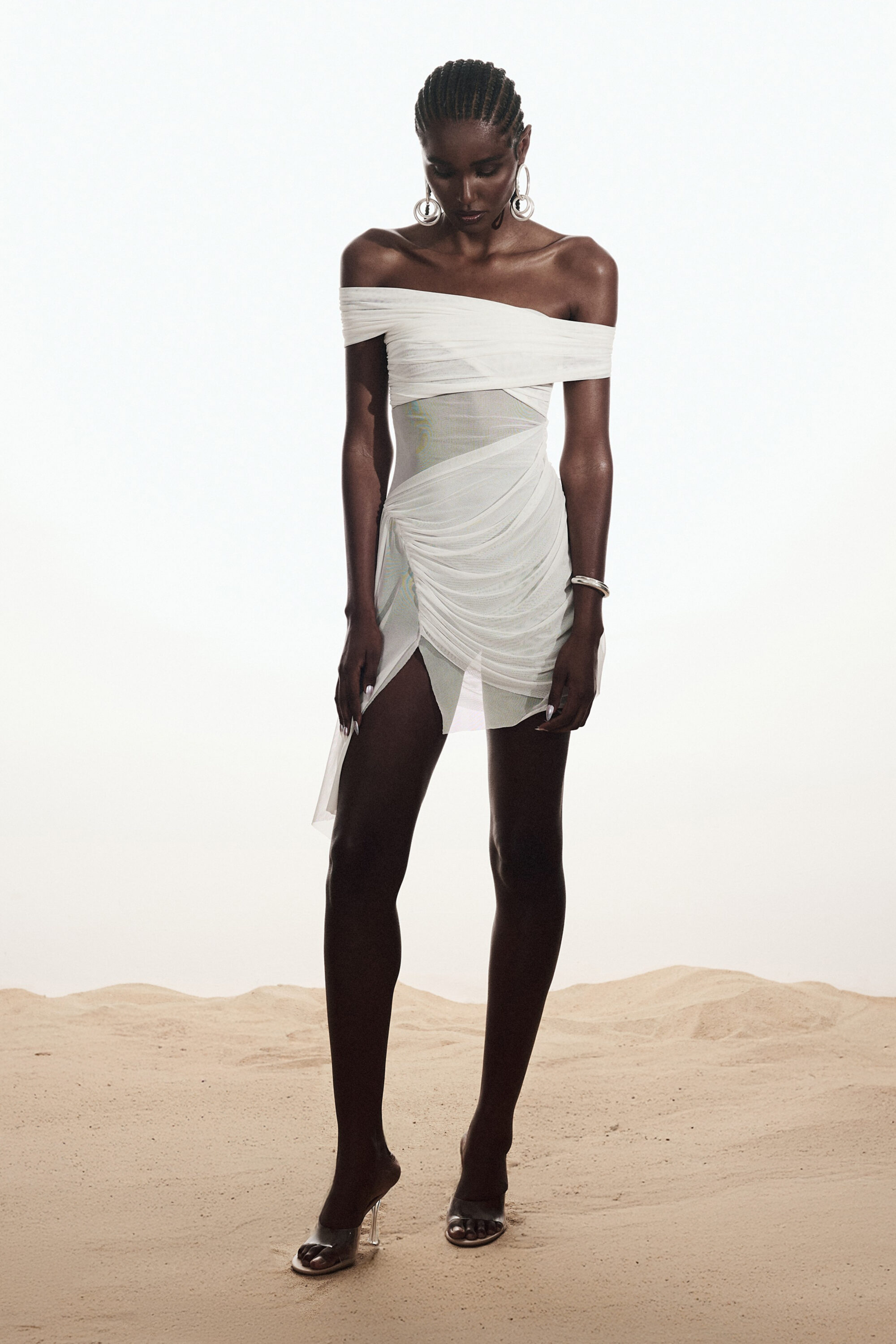 Vestido Tule Sky Off White - Image 6