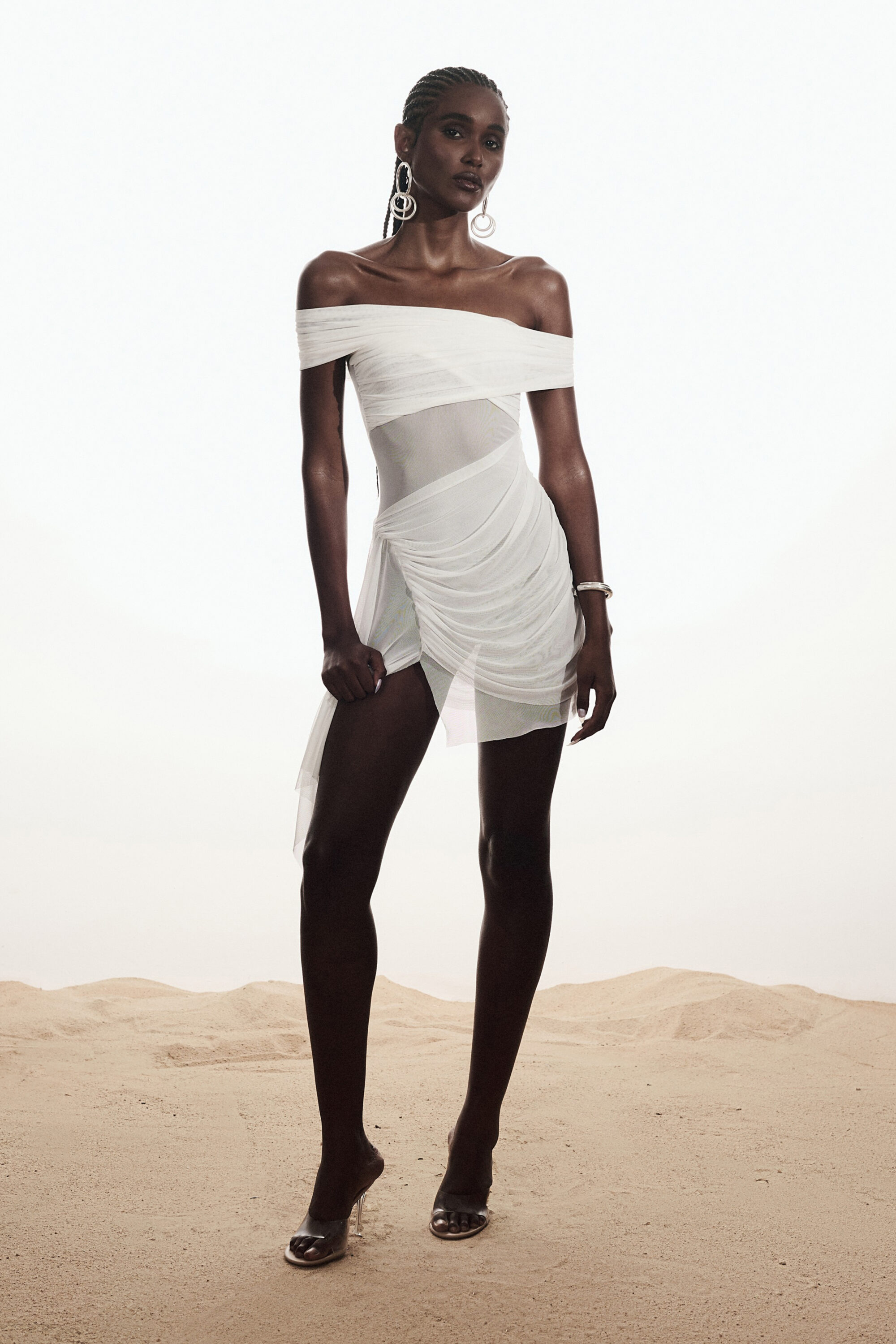 Vestido Tule Sky Off White - Image 4
