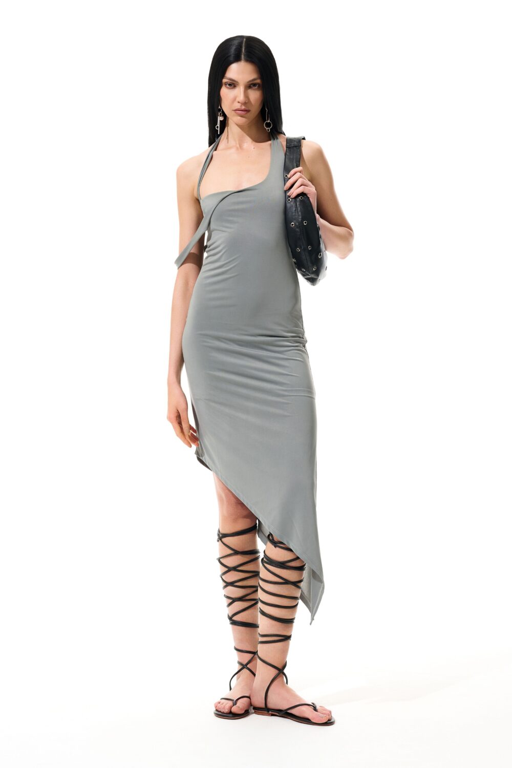 Vestido Ane Prata