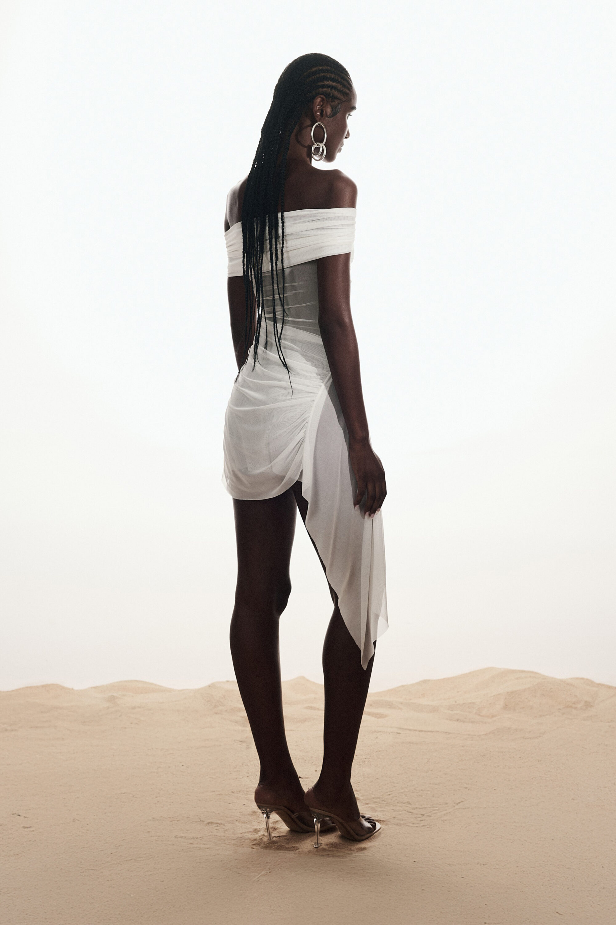 Vestido Tule Sky Off White - Image 7