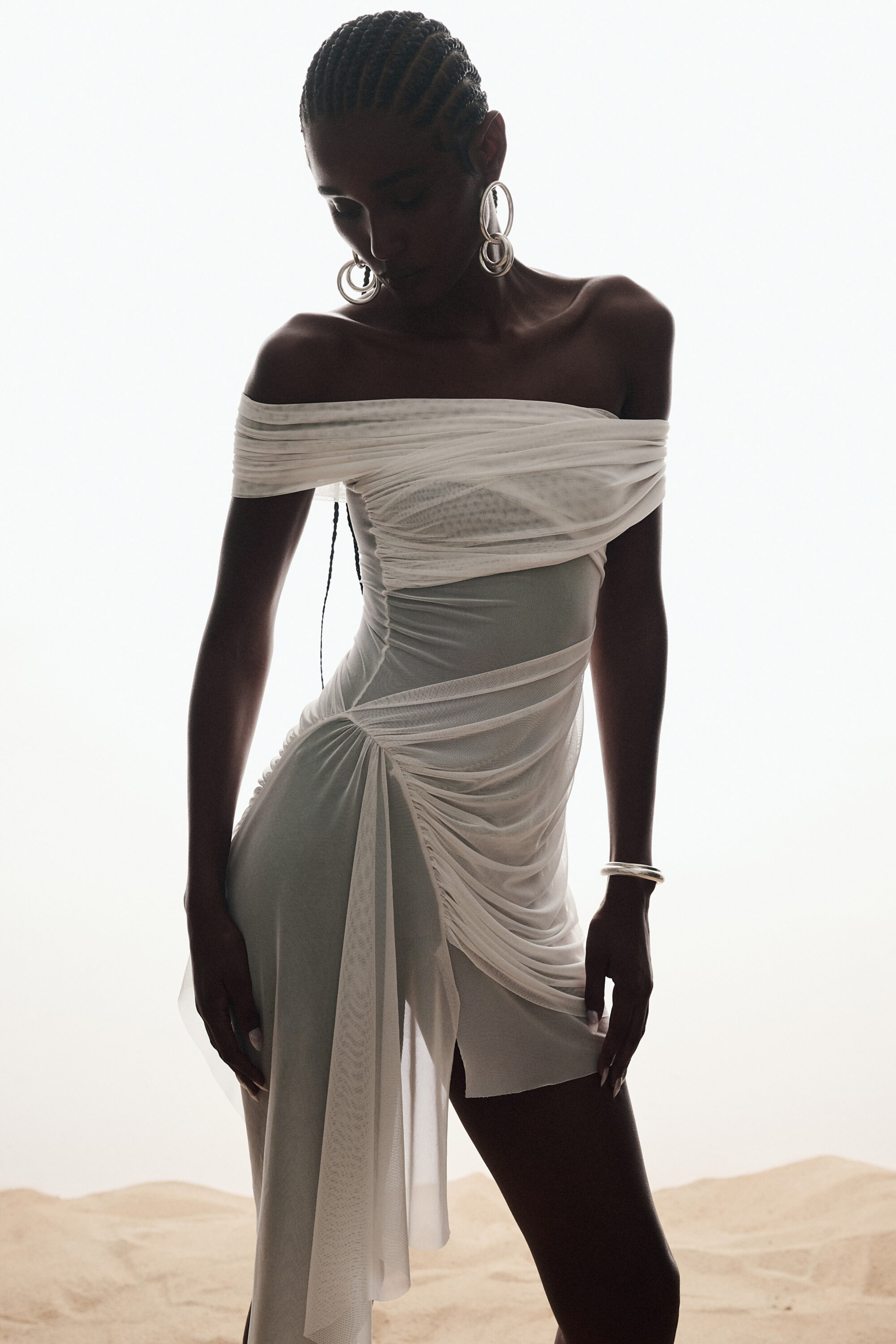 Vestido Tule Sky Off White - Image 8