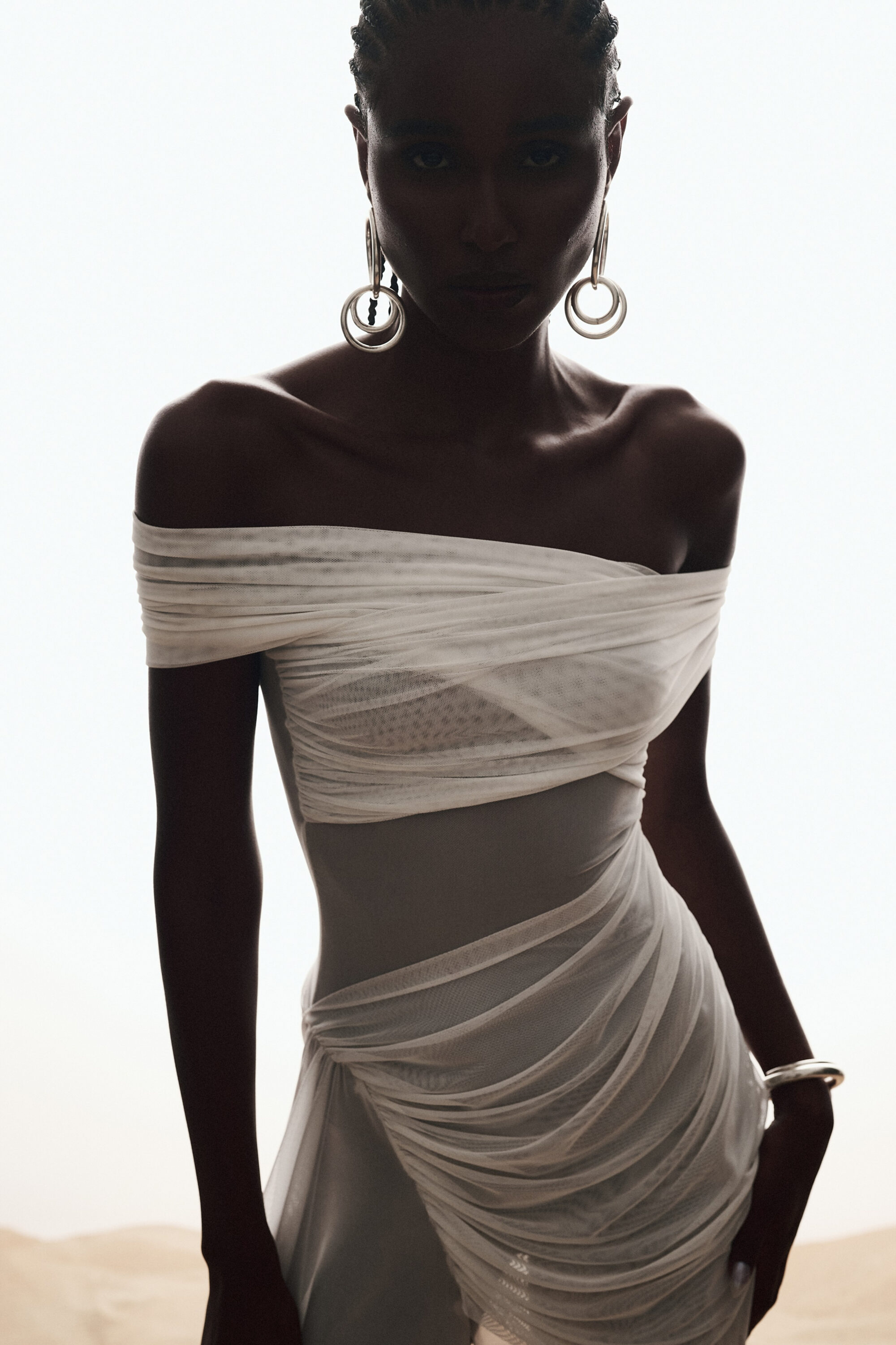 Vestido Tule Sky Off White - Image 9