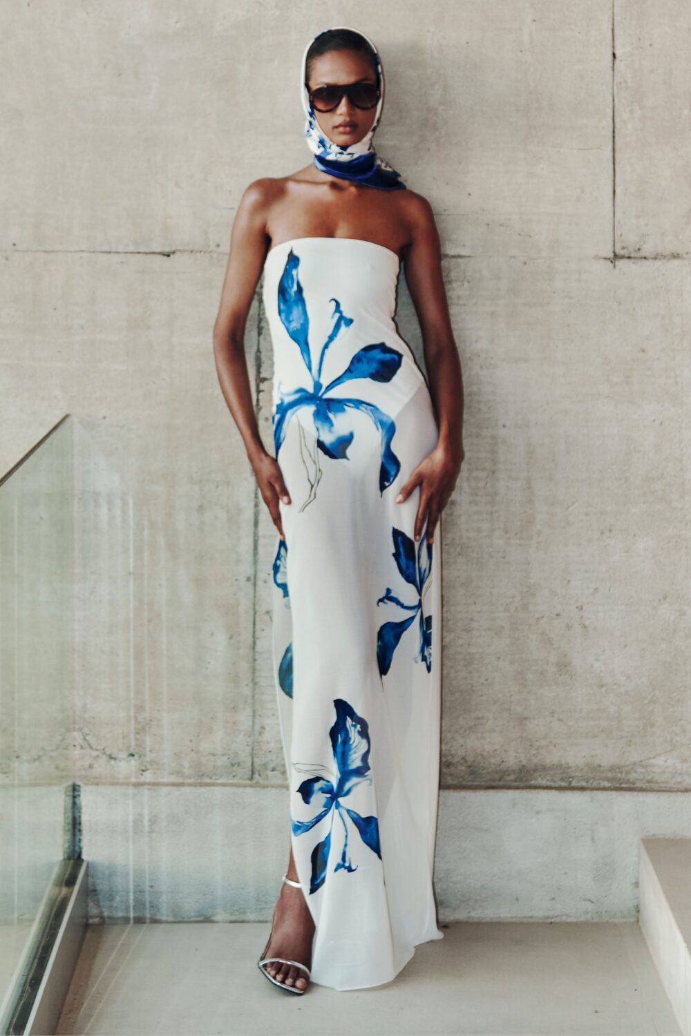 Vestido Musseline Blue Orchid