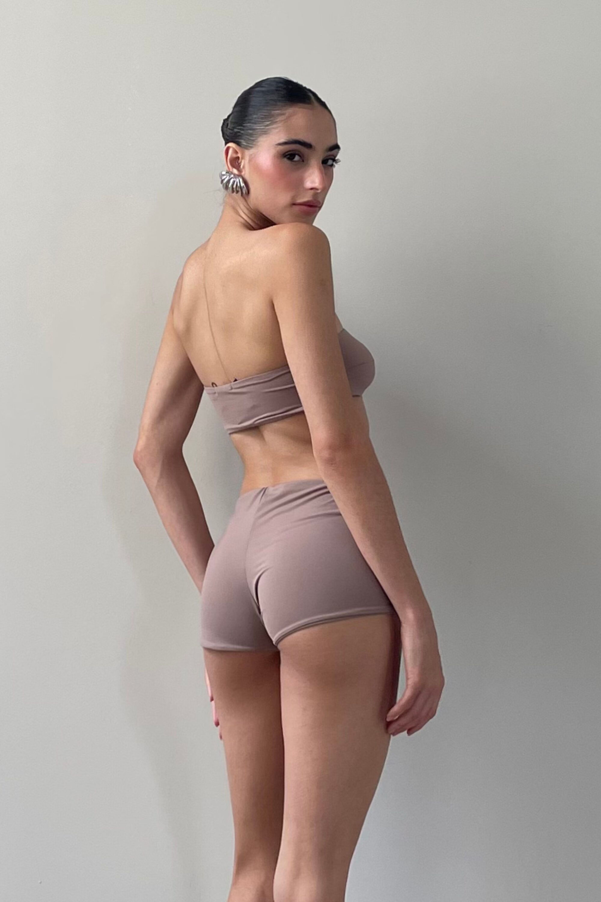Short Under Cintura Baixa Nude - Image 4