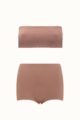 Short Under Cintura Alta Nude
