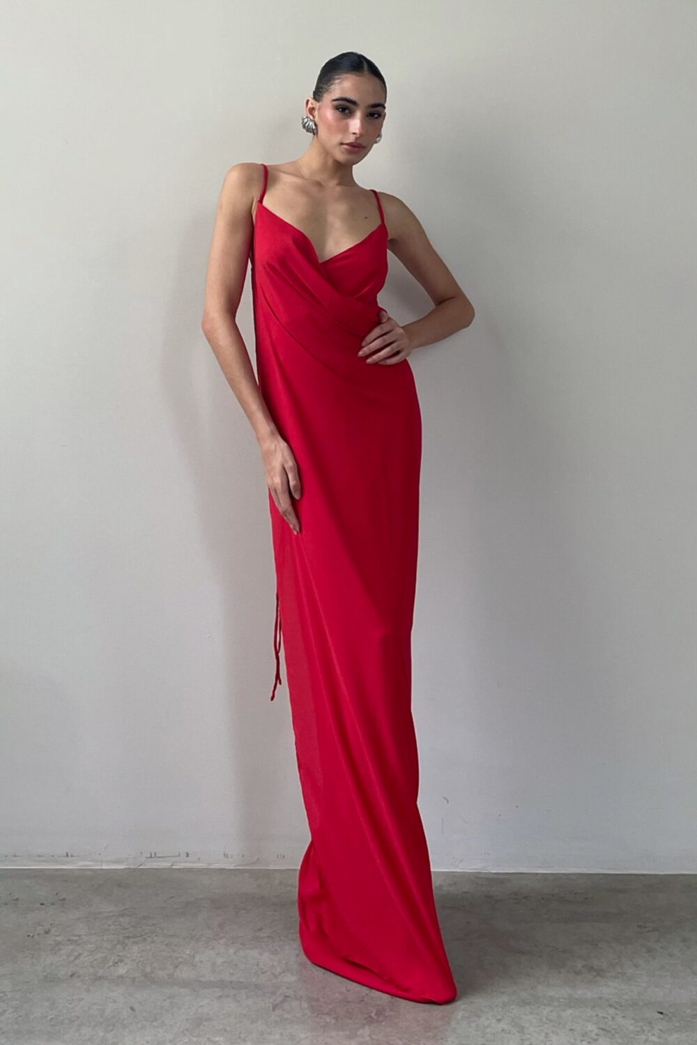 Vestido Lila Vermelho