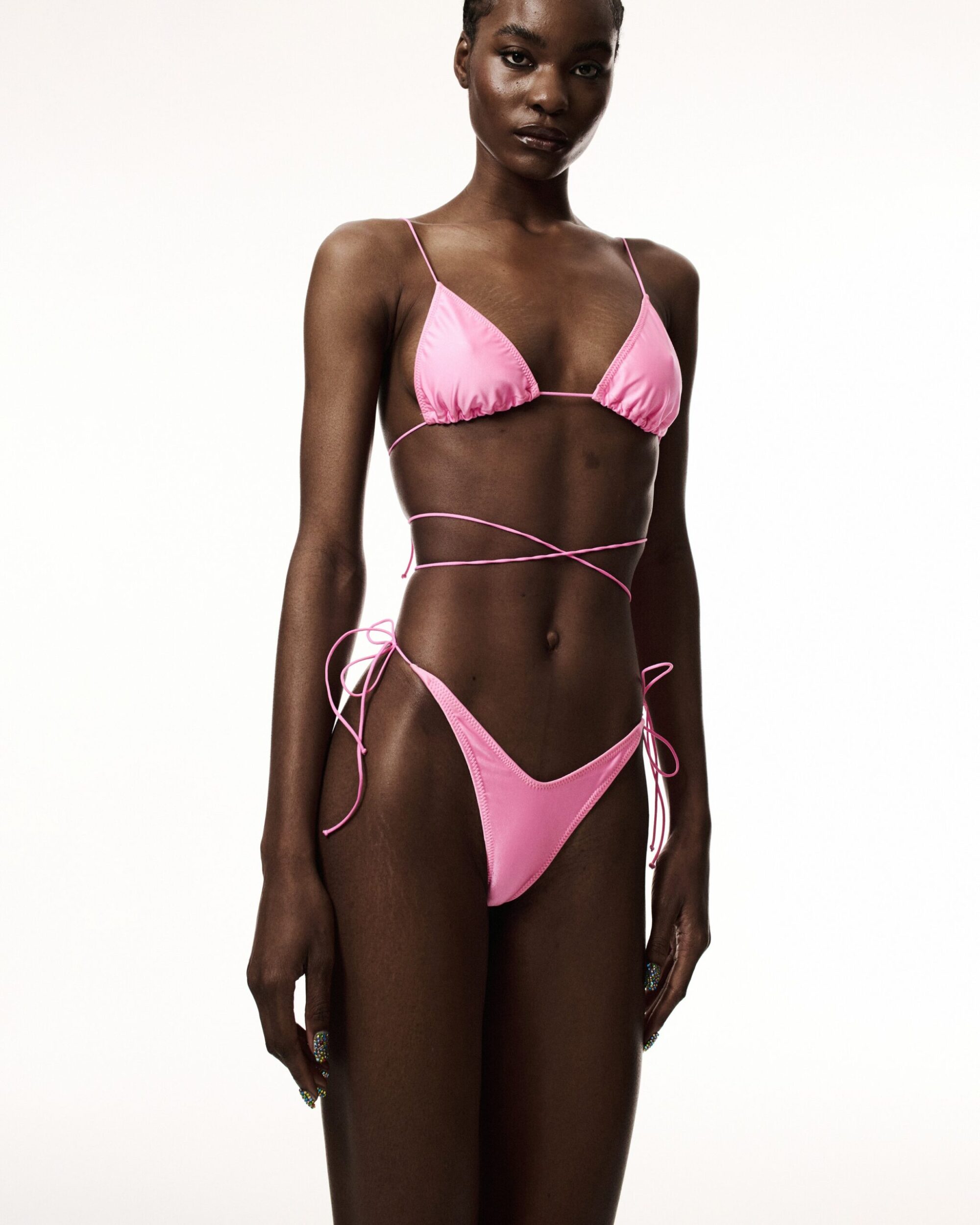 Top Elástico Rosa
